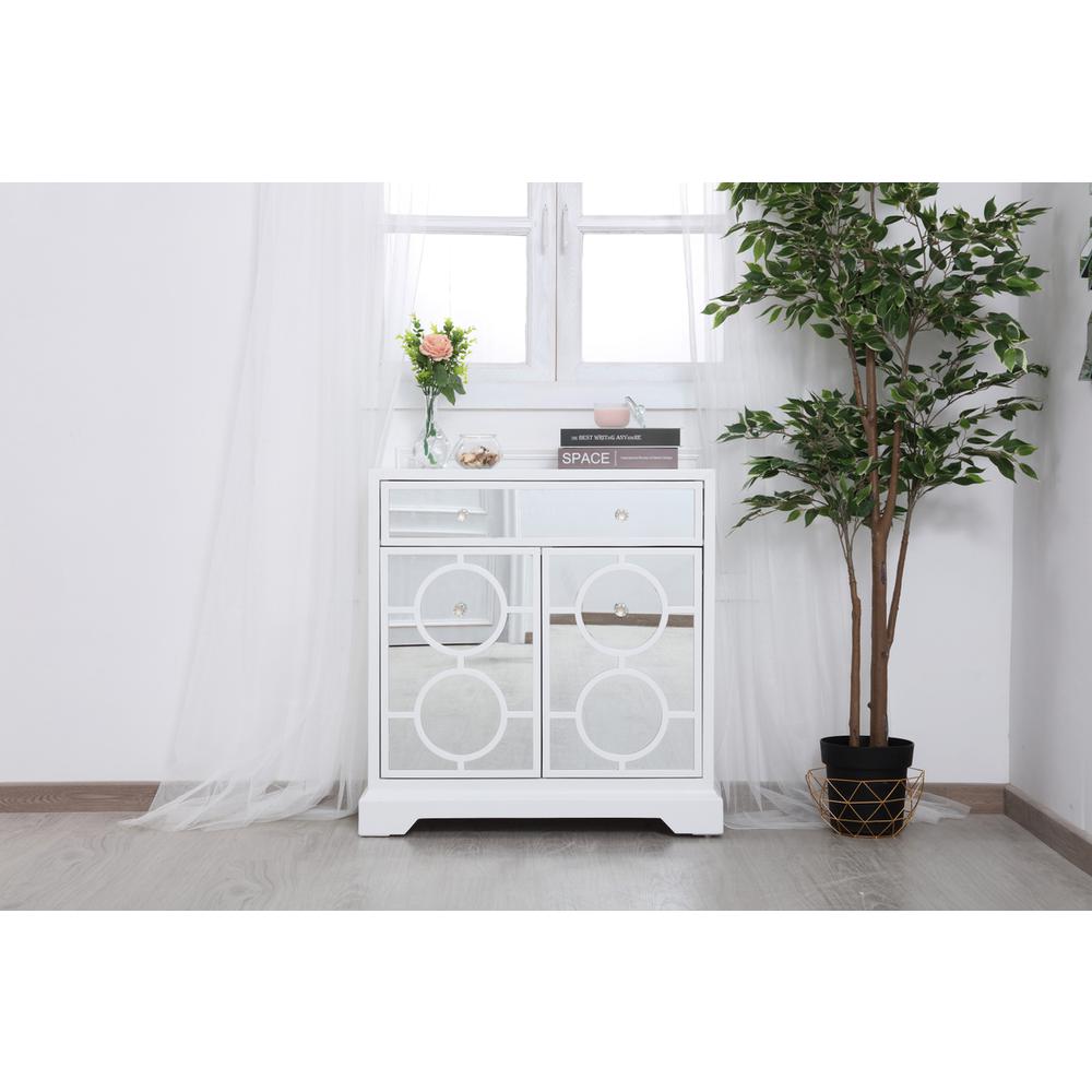 32 in. mirrored cabinet in white. Picture 10