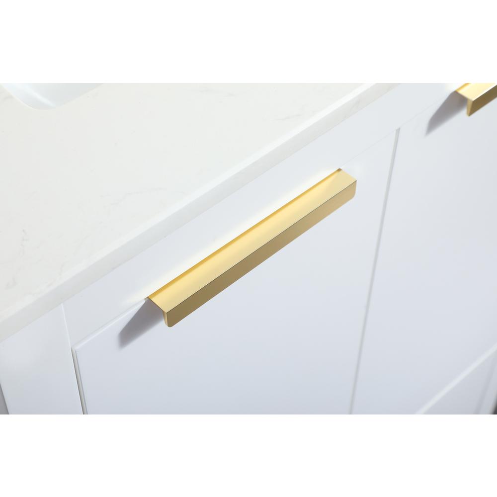 24 inch Single bathroom vanity in white. Picture 12