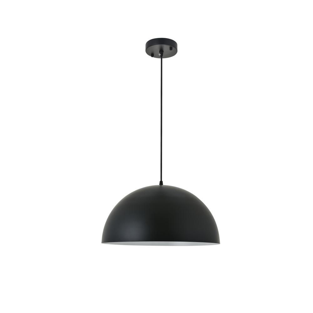 Forte 1 light black Pendant. Picture 2