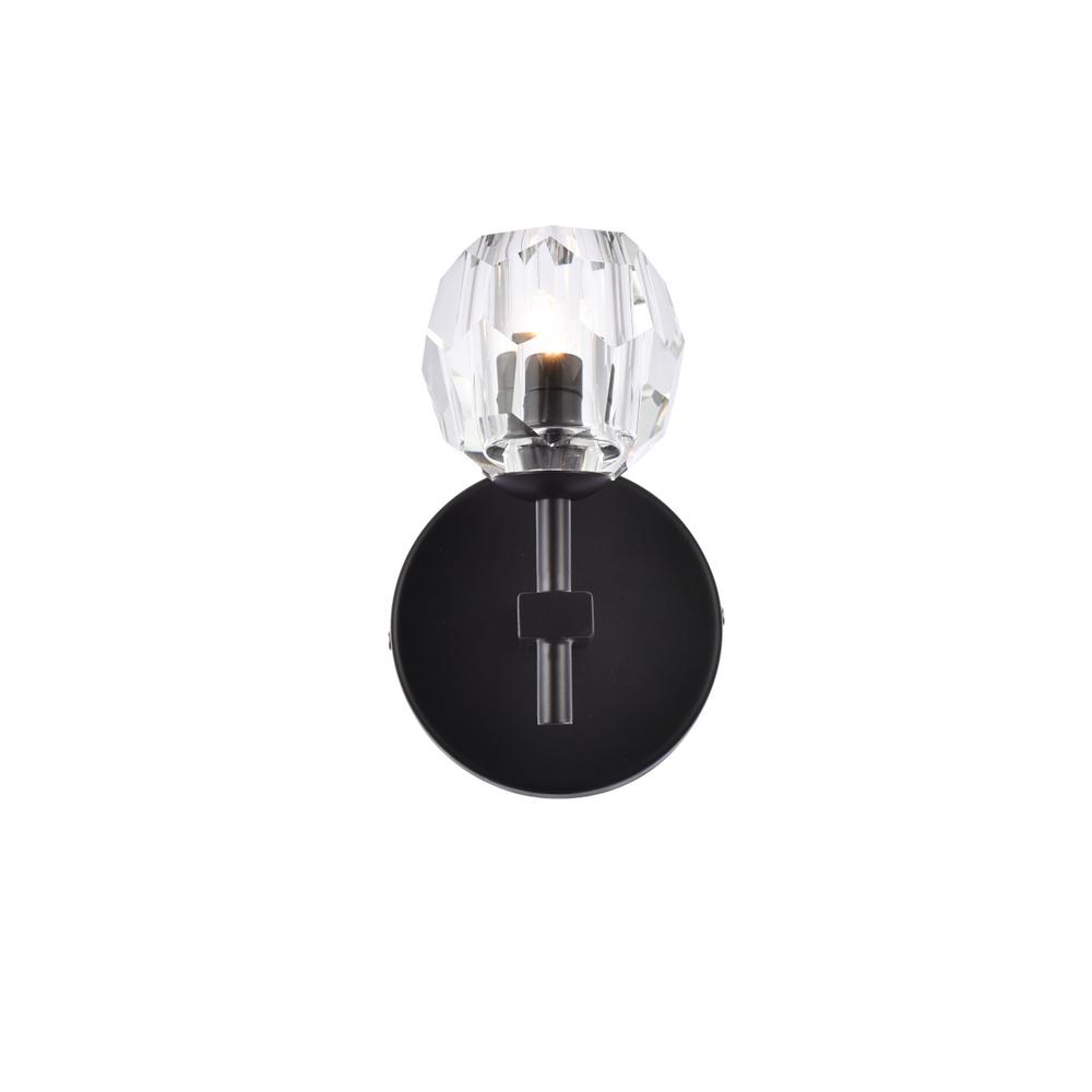 Eren 1 light Black wall sconce. Picture 2
