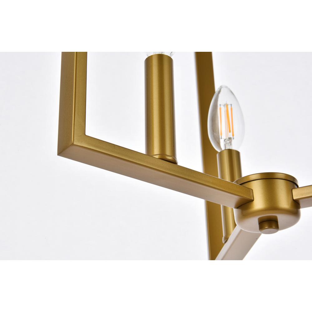 Vino 3 lights pendant in brass. Picture 3