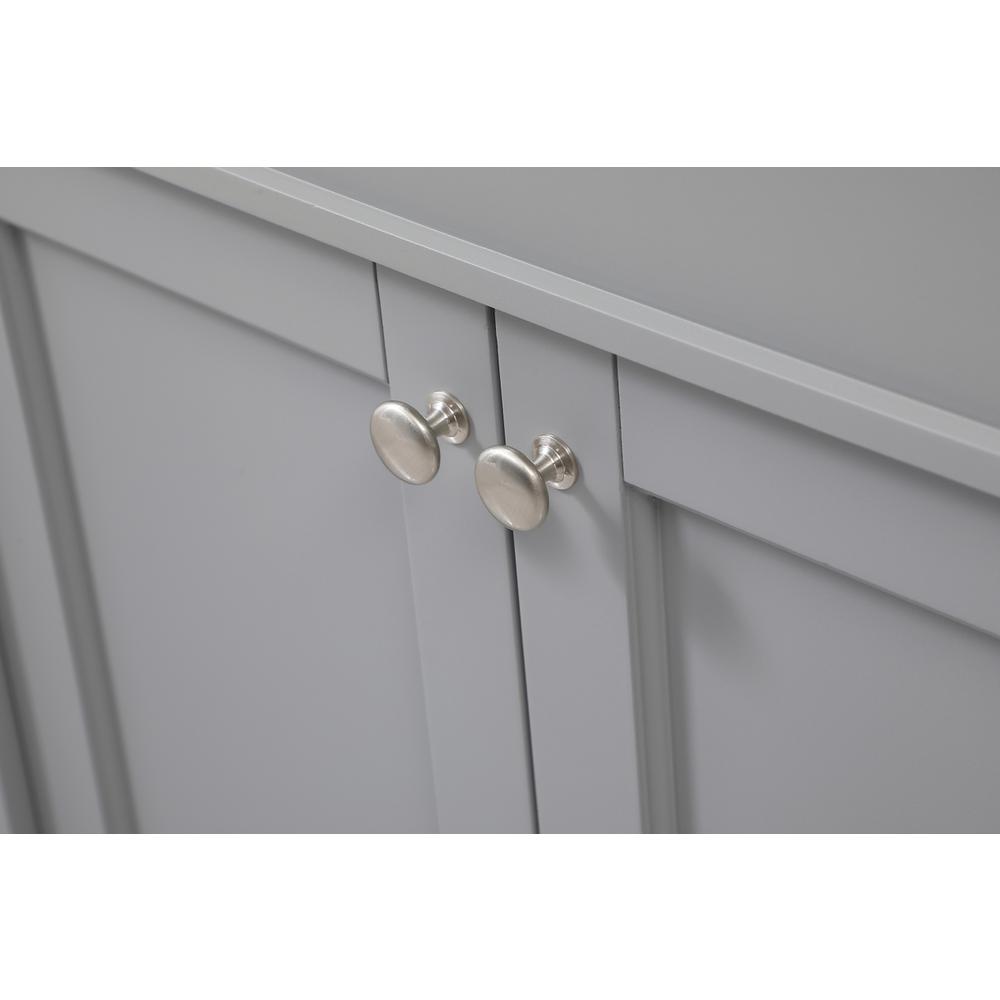 42 inch Single bathroom vanity in grey. Picture 12