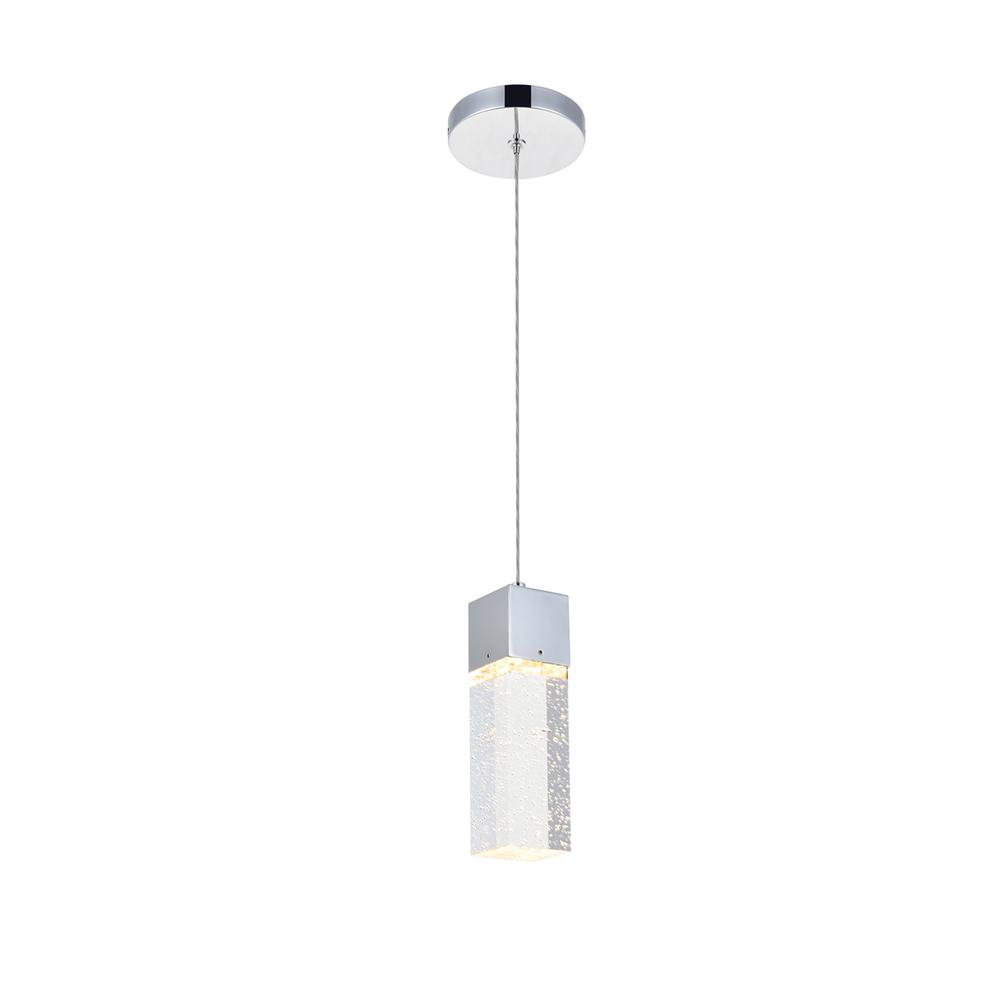 Novastella 1 light Chrome LED Pendant. Picture 5