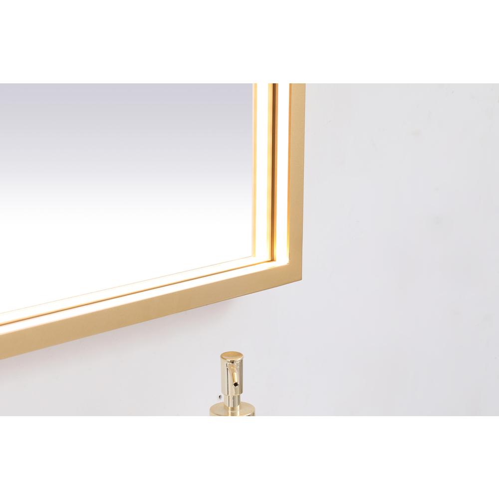 Pier 36x40 inch LED mirror with adjustable color temperature. Picture 6