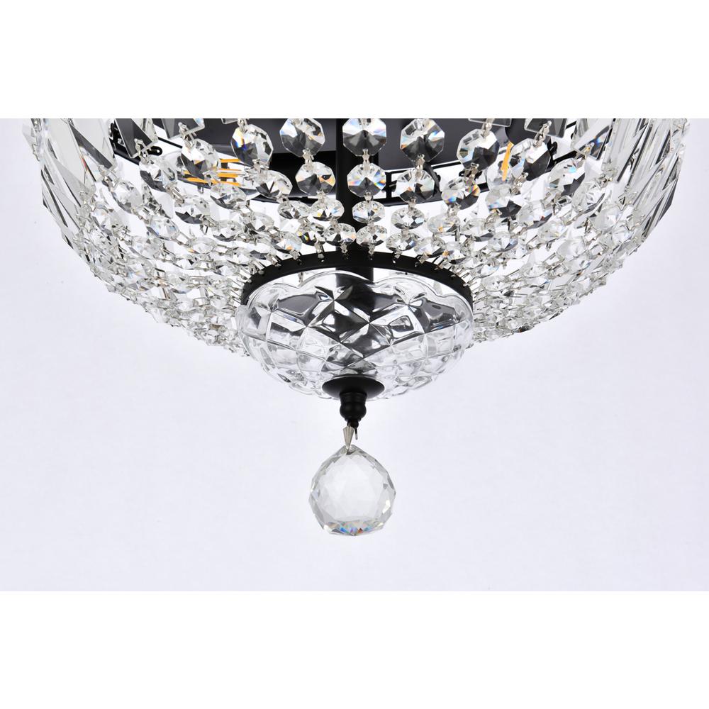 Tranquil 14 inch black flush mount. Picture 3