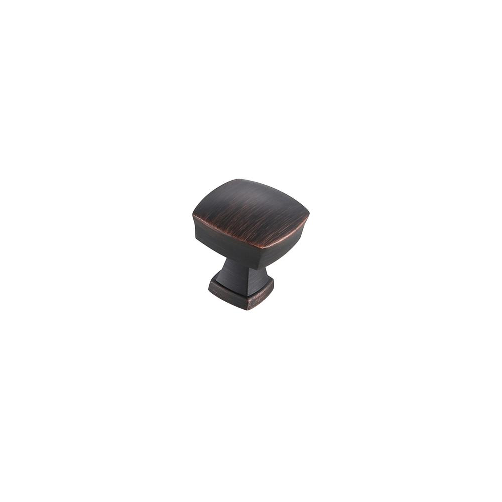 Irvin 1.3" Oil-rubbed Bronze Square Knob Multipack (Set of 10). Picture 3