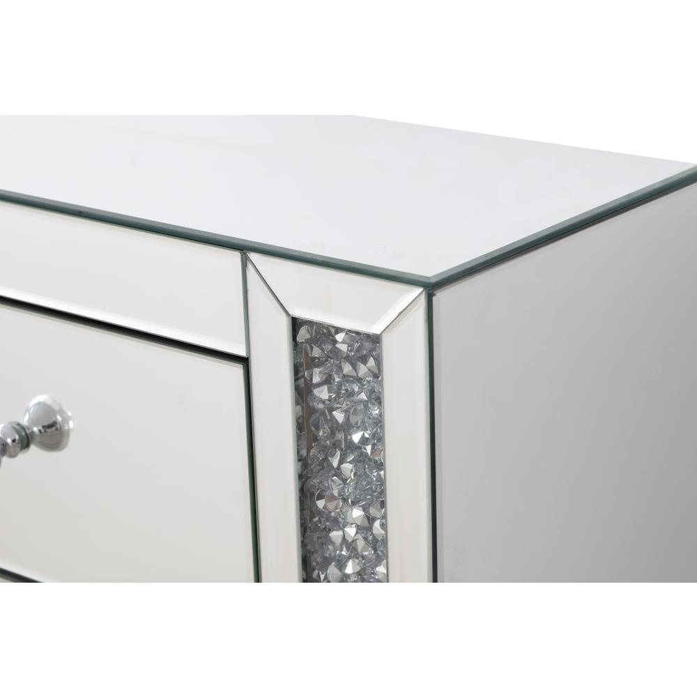 60 in silver crystal mirrored credenza. Picture 9