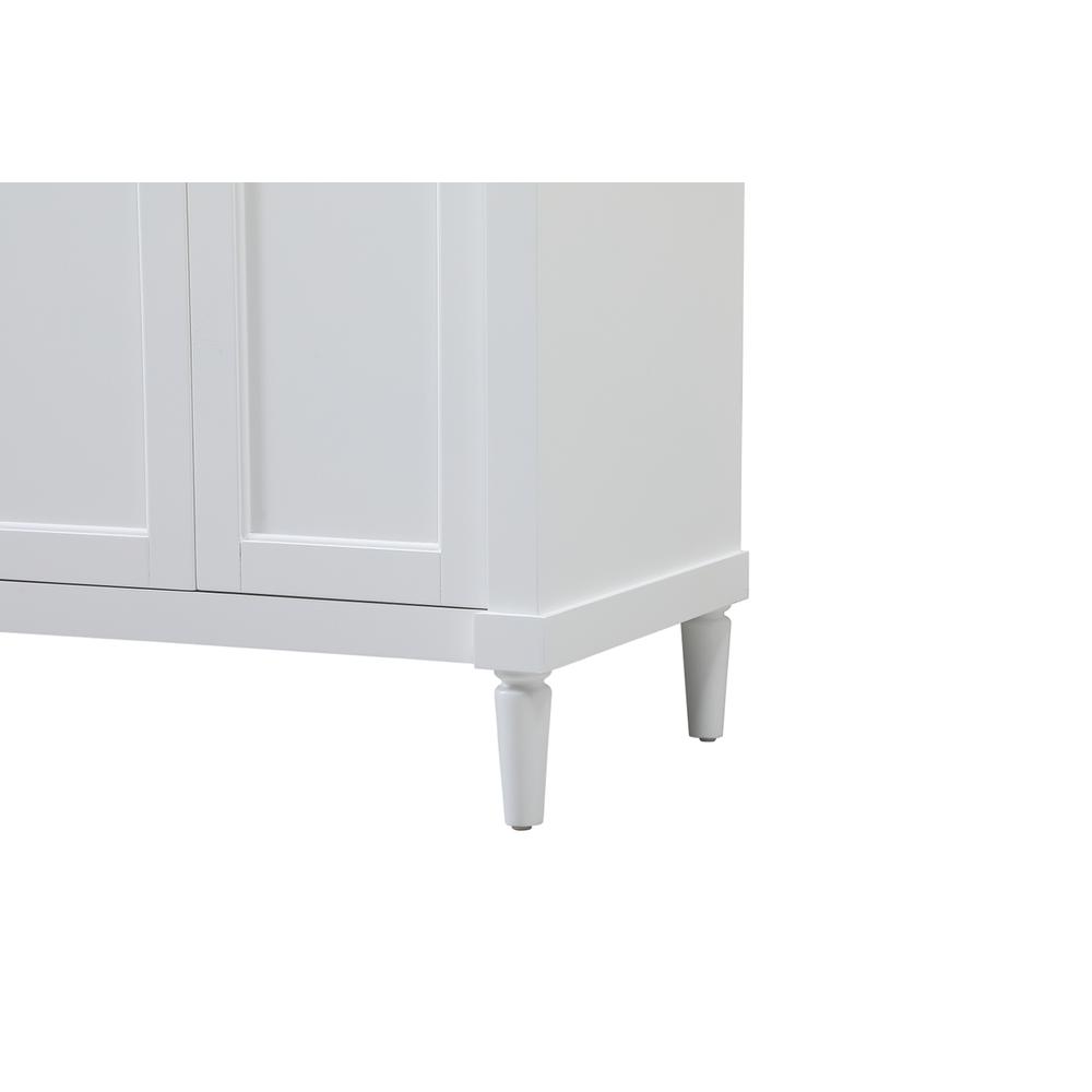 72 inch double bathroom vanity in white. Picture 13