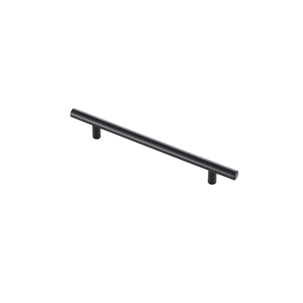 Quinn 6-5/16" Center to Center Matte Black Bar Pull Multipack (set of 10). Picture 3