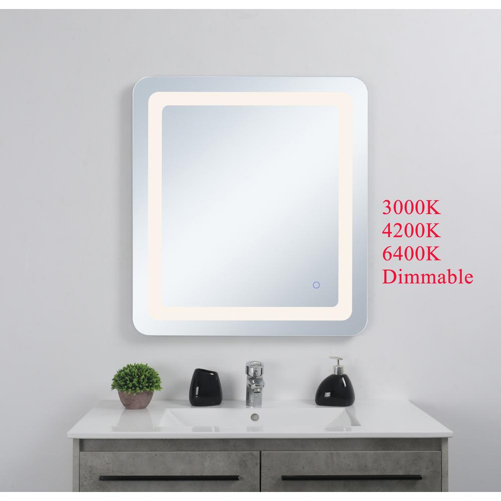 Genesis 24in x 30in soft edge LED mirror. Picture 9