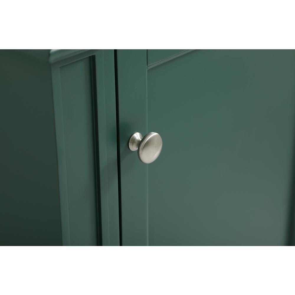 21 inch Single bathroom vanity in green. Picture 12
