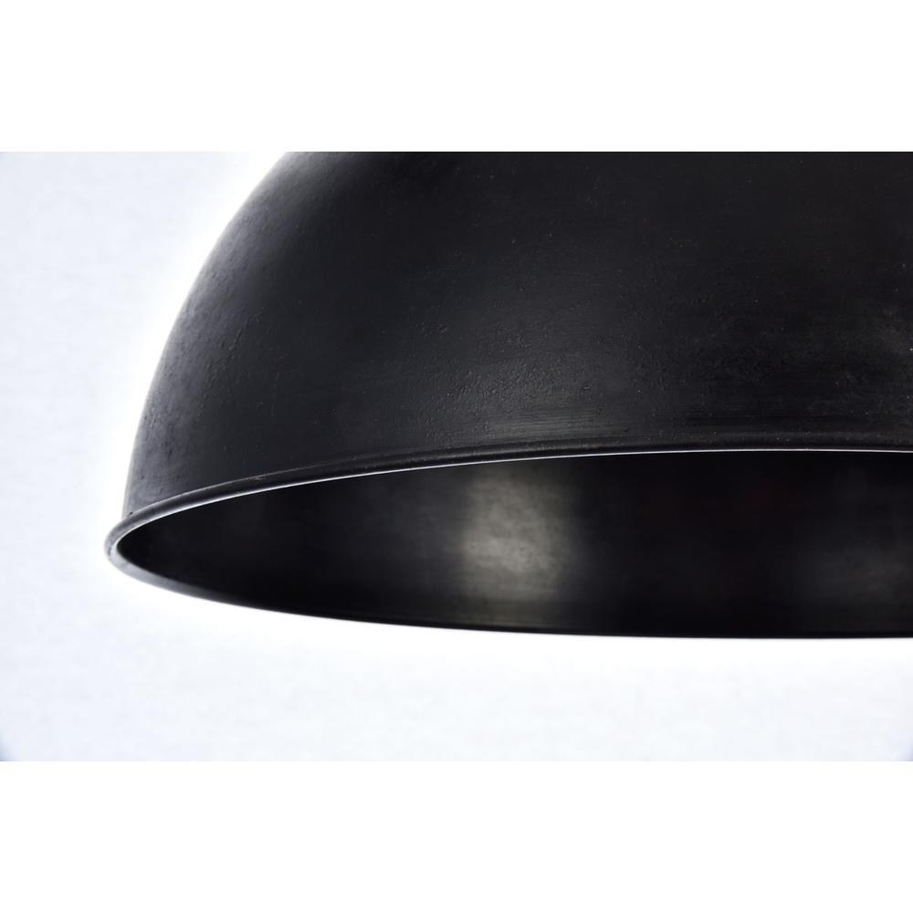 Merce Collection Pendant D15 H10 Lt:1 Vintage Black Finish. Picture 4