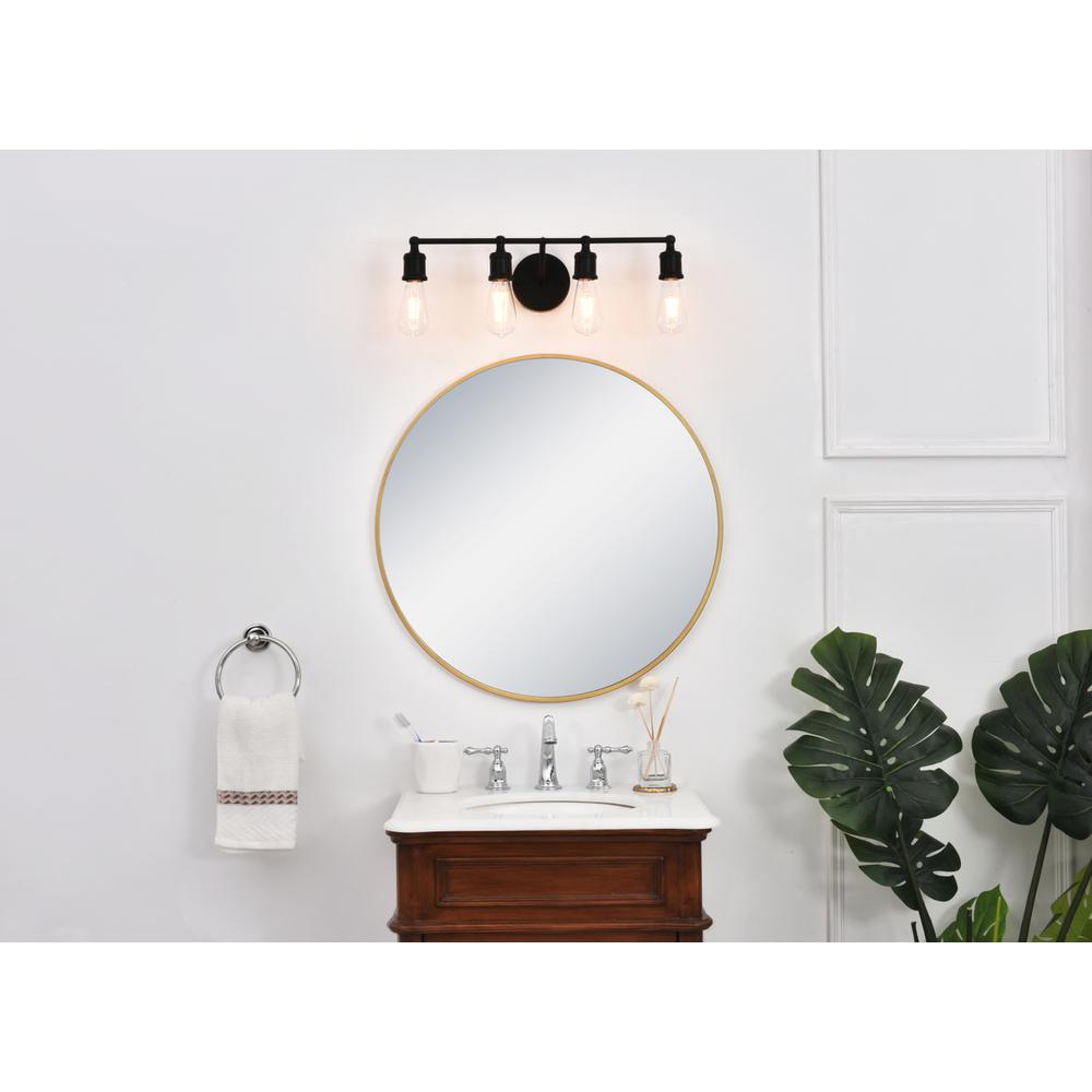 Serif 4 light black Wall Sconce. Picture 13