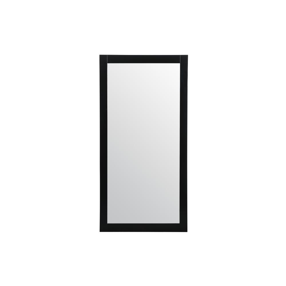 Aqua vanity mirror 72x36 inch in black. Picture 6
