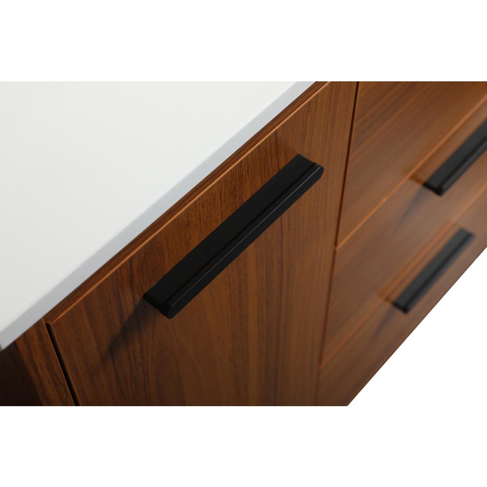 30 inch bathroom vanity in Teak. Picture 12