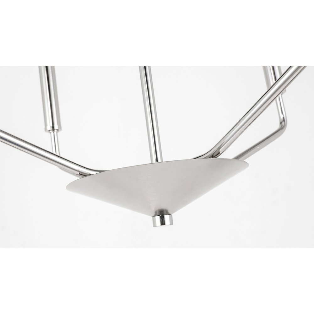 Enzo 4 Light Chrome Pendant. Picture 13