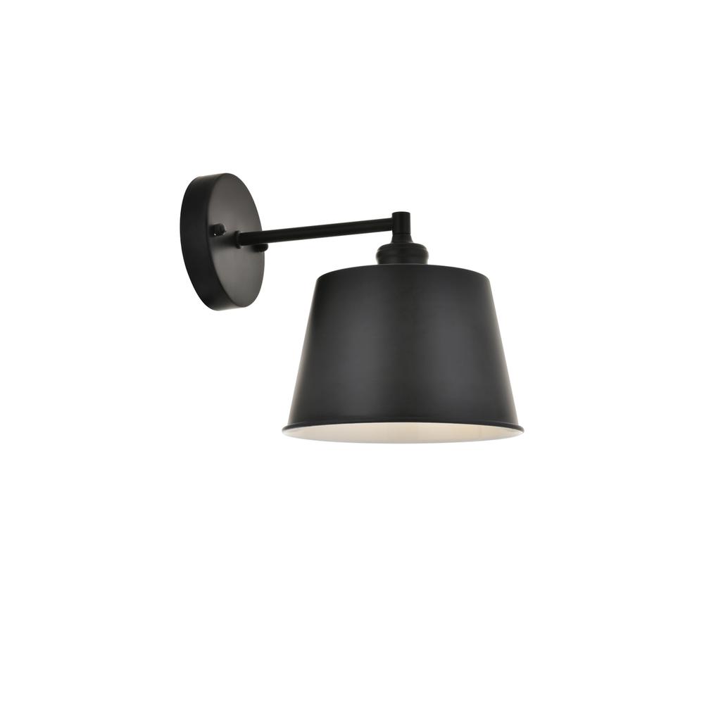 Nota 1 light black Wall Sconce. Picture 1