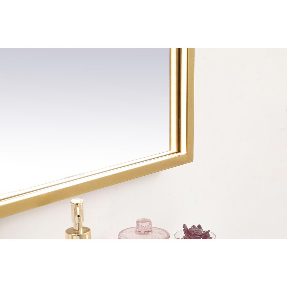 Pier 30x40 inch LED mirror with adjustable color temperature. Picture 6
