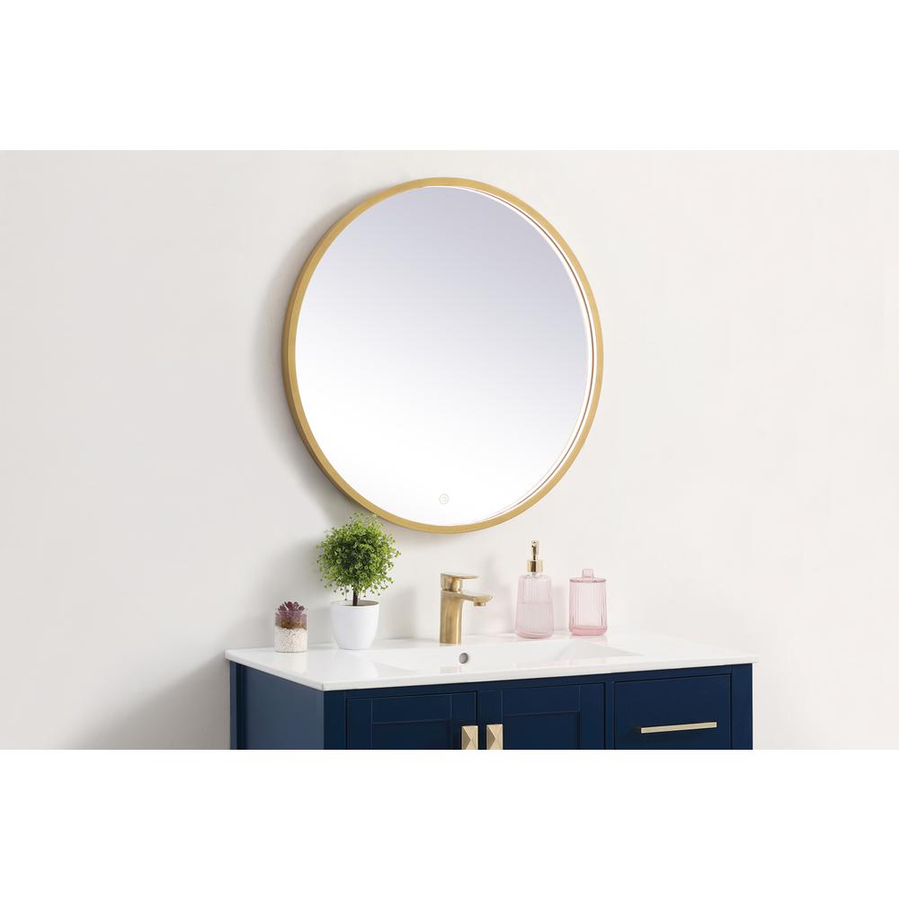 Pier 28 inch LED mirror with adjustable color temperature. Picture 4
