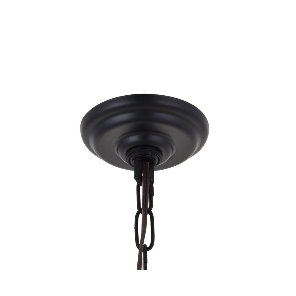 Cordelia 12 Light black Crystal Pendant. Picture 6