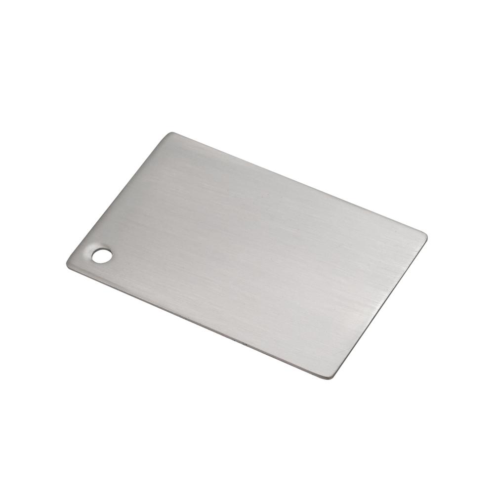 Metal Finish sample in burnished nickel. Picture 2