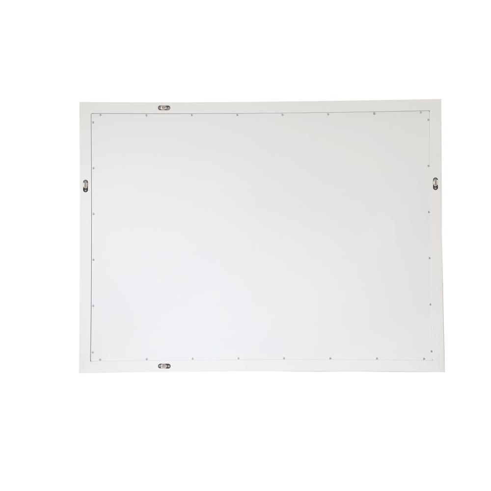 Aqua rectangle vanity mirror 48 inch in White. Picture 9