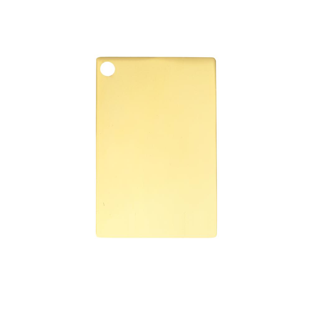 Metal Finish sample in gold. Picture 1