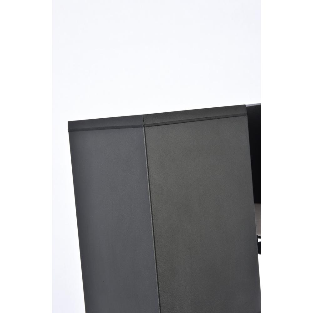 Raine Outdoor Wall in black. Picture 2