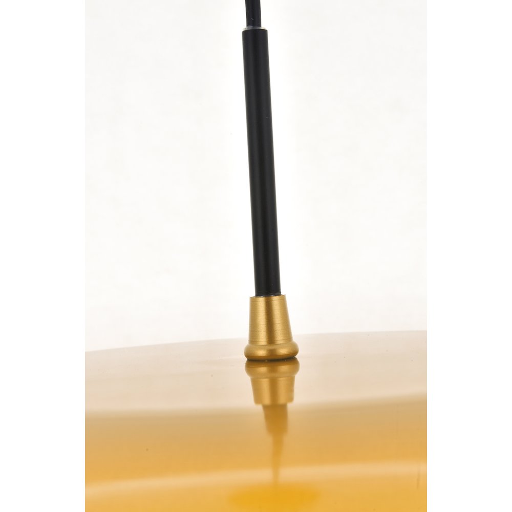 Etude 1 Light Satin Gold Pendant. Picture 9