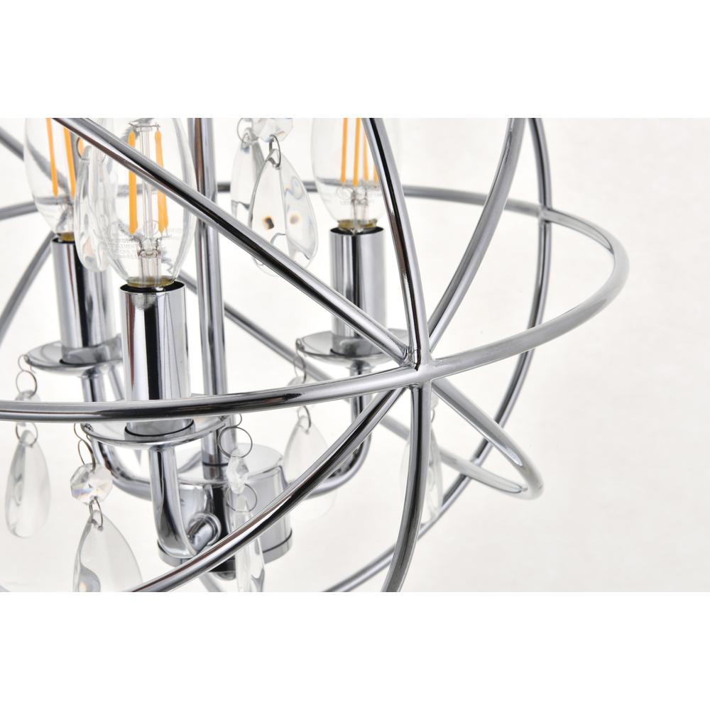Wallace 3 light Chrome Pendant. Picture 9