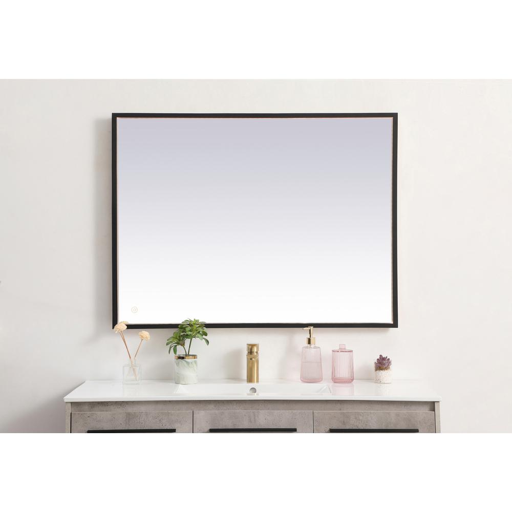 Pier 30x40 inch LED mirror with adjustable color temperature. Picture 12