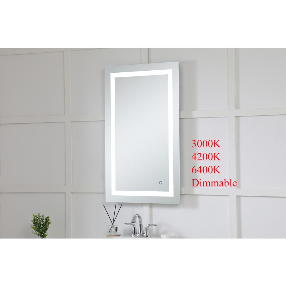 Helios 24in x 40in Hardwired LED mirror. Picture 4