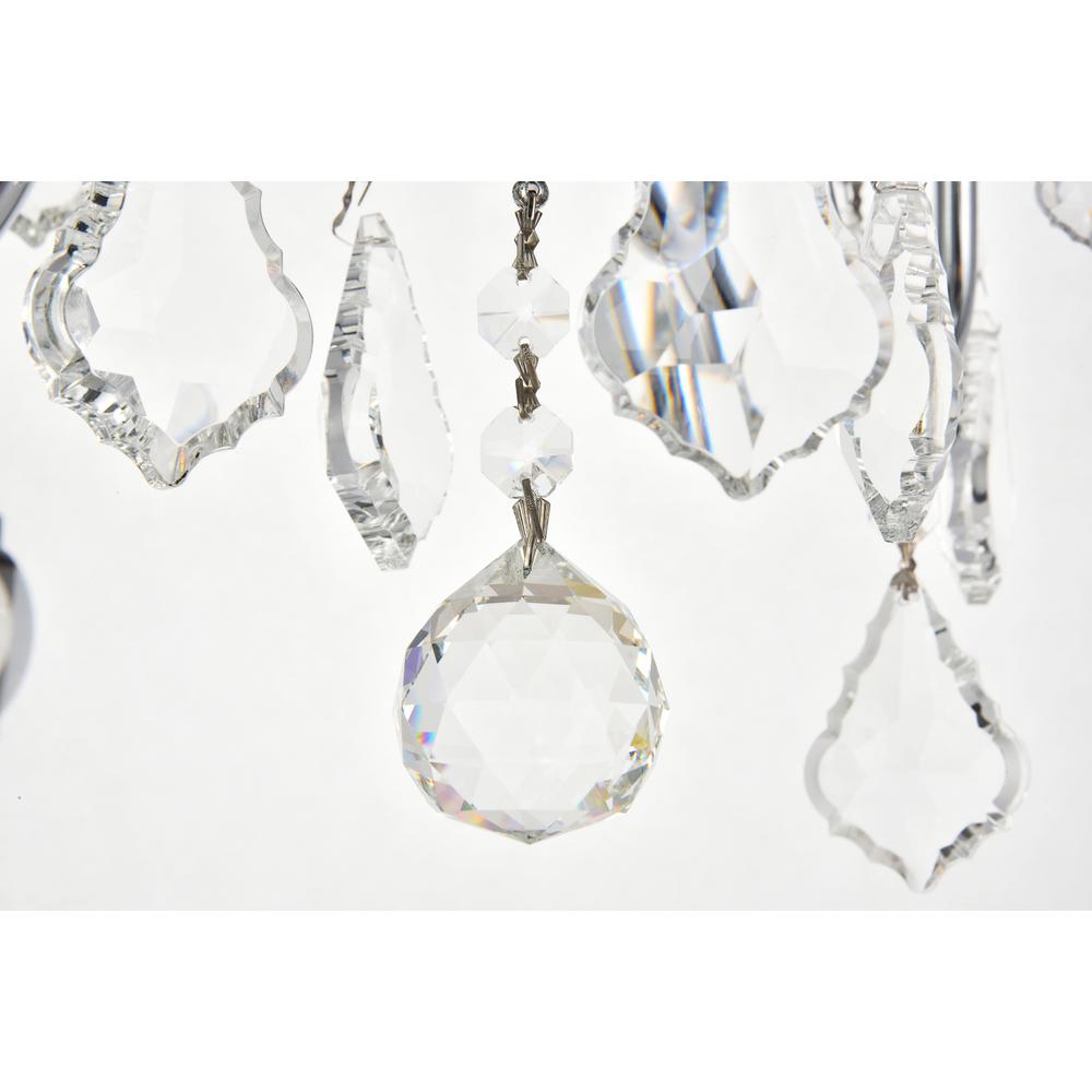 St. Francis 4 light Chrome Pendant Clear Royal Cut Crystal. Picture 2