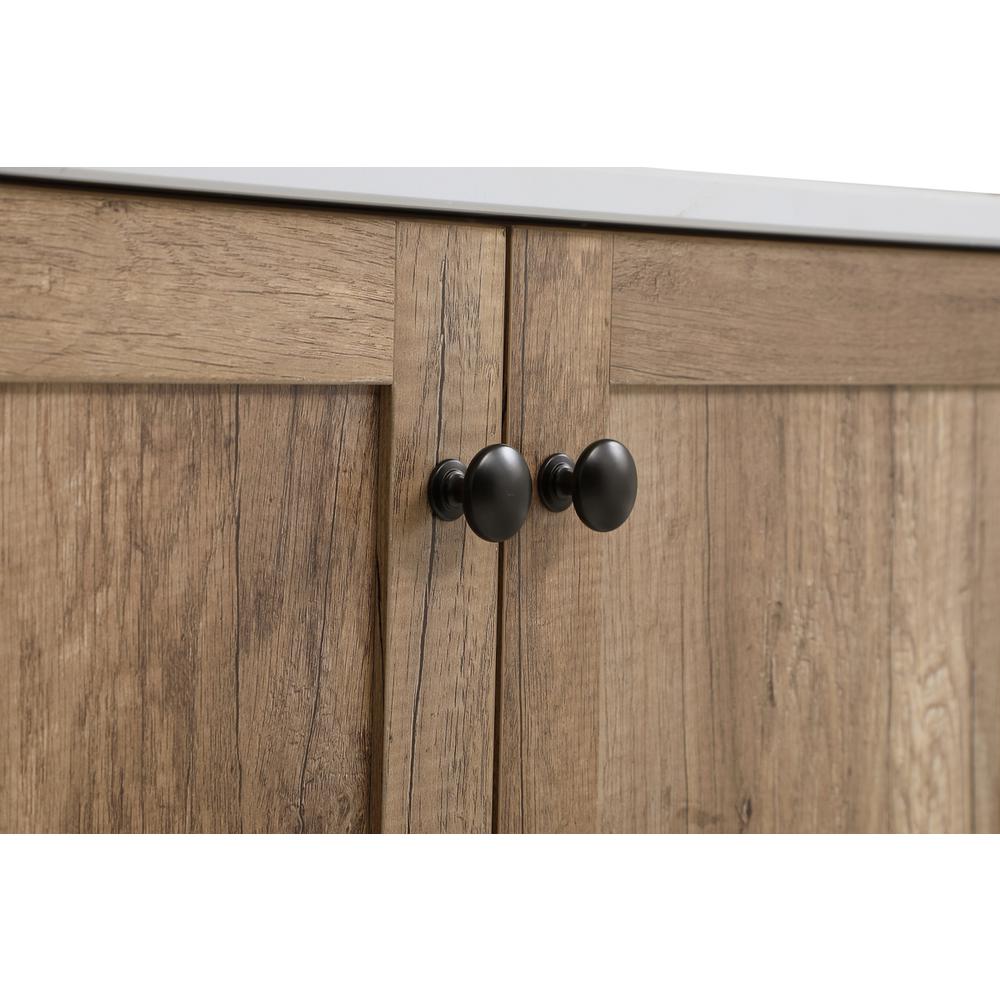 30 inch Single Bathroom Vanity in Natural oak with Backsplash. Picture 12