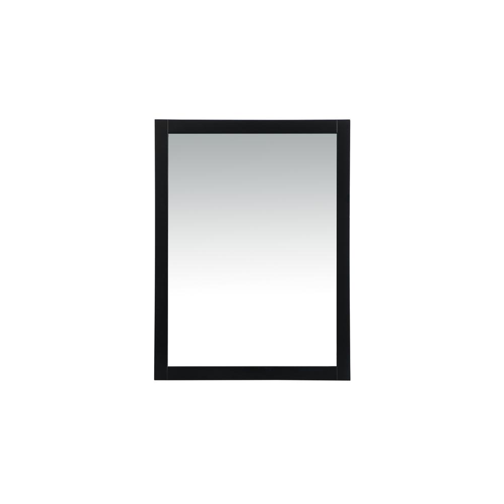 Aqua vanity mirror 48x36 inch in black. Picture 6