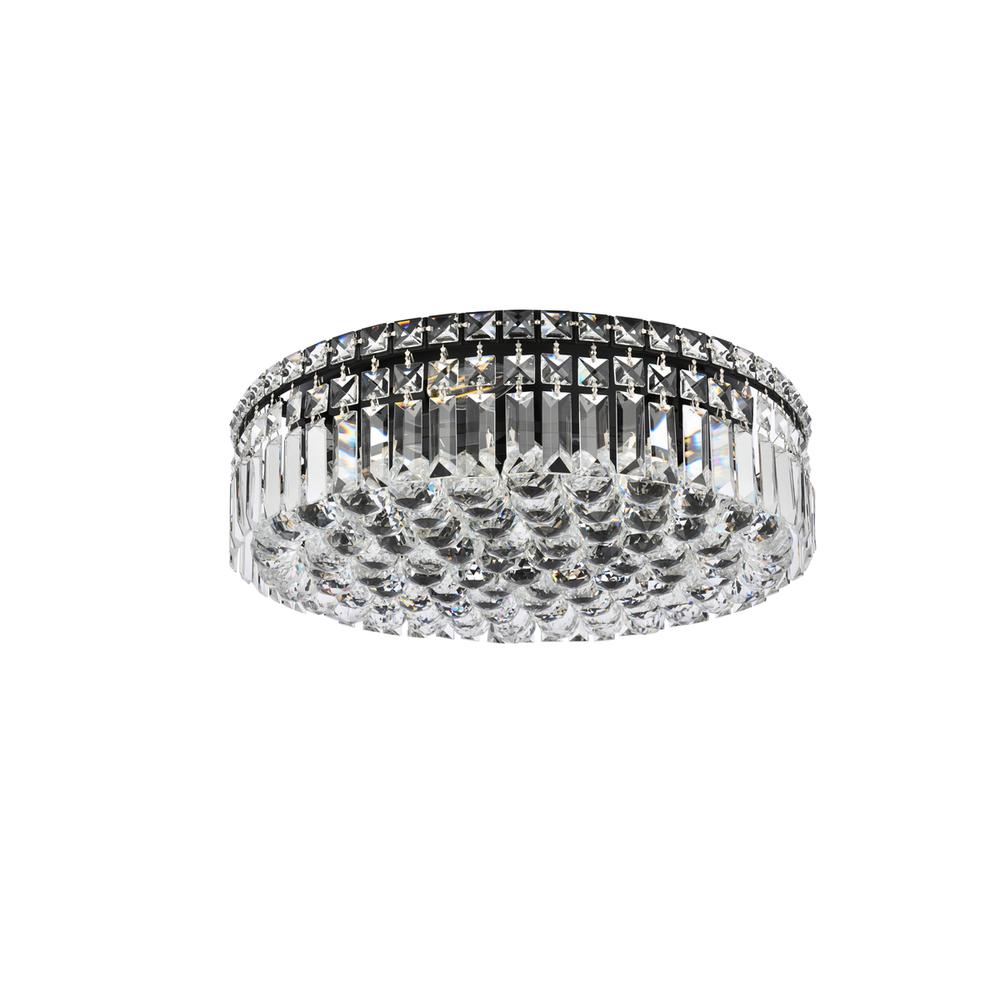 Maxime 20 inch black flush mount. Picture 6