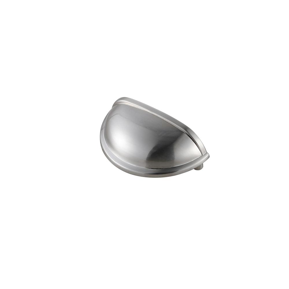 Atticus 3" Center to Center Brushed Nickel Cup Bar Pull Multipack (set of 10). Picture 3