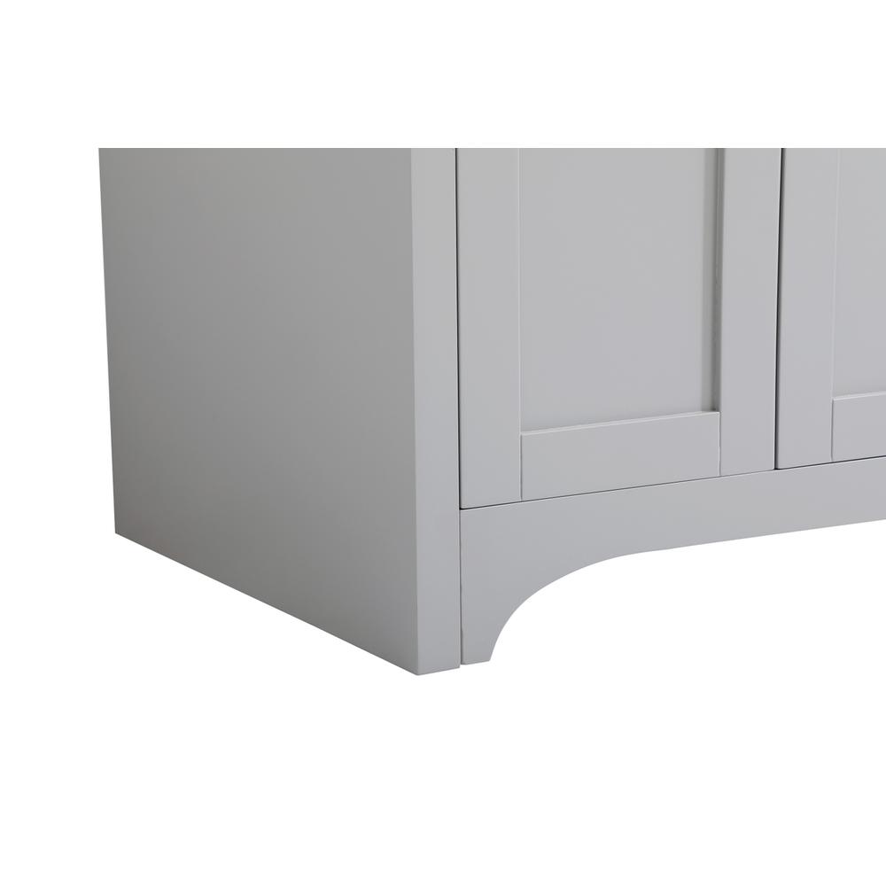 48 inch Single Bathroom Vanity in Grey. Picture 12