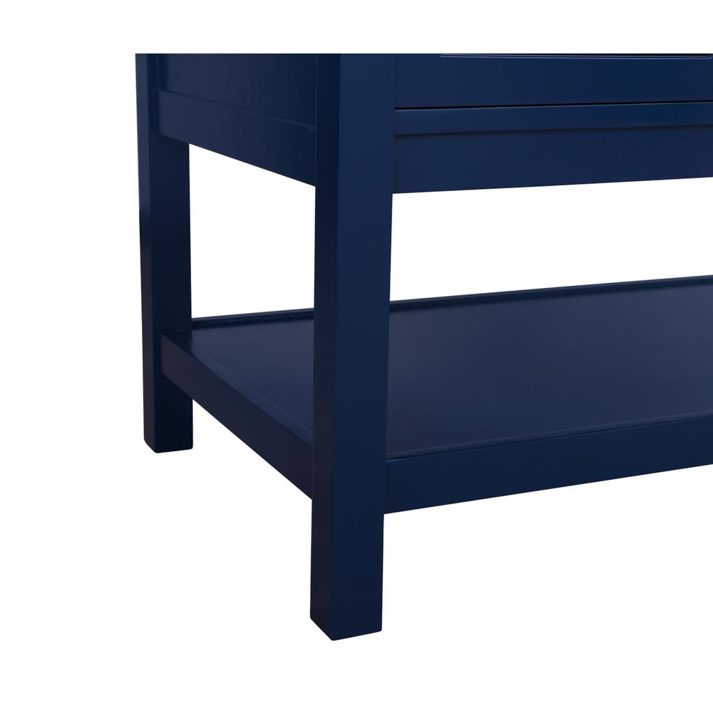 42 inch Single bathroom vanity in Blue. Picture 13