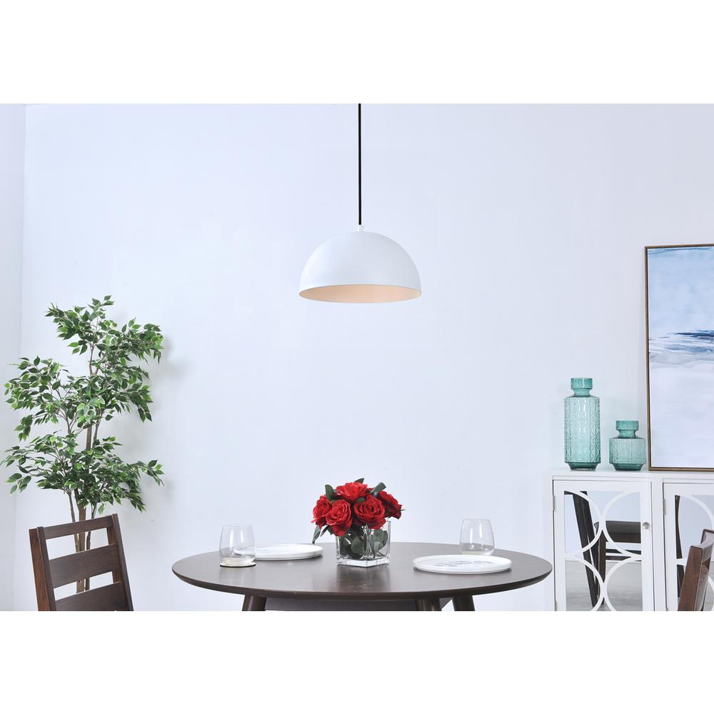 Forte 1 light White Pendant. Picture 14