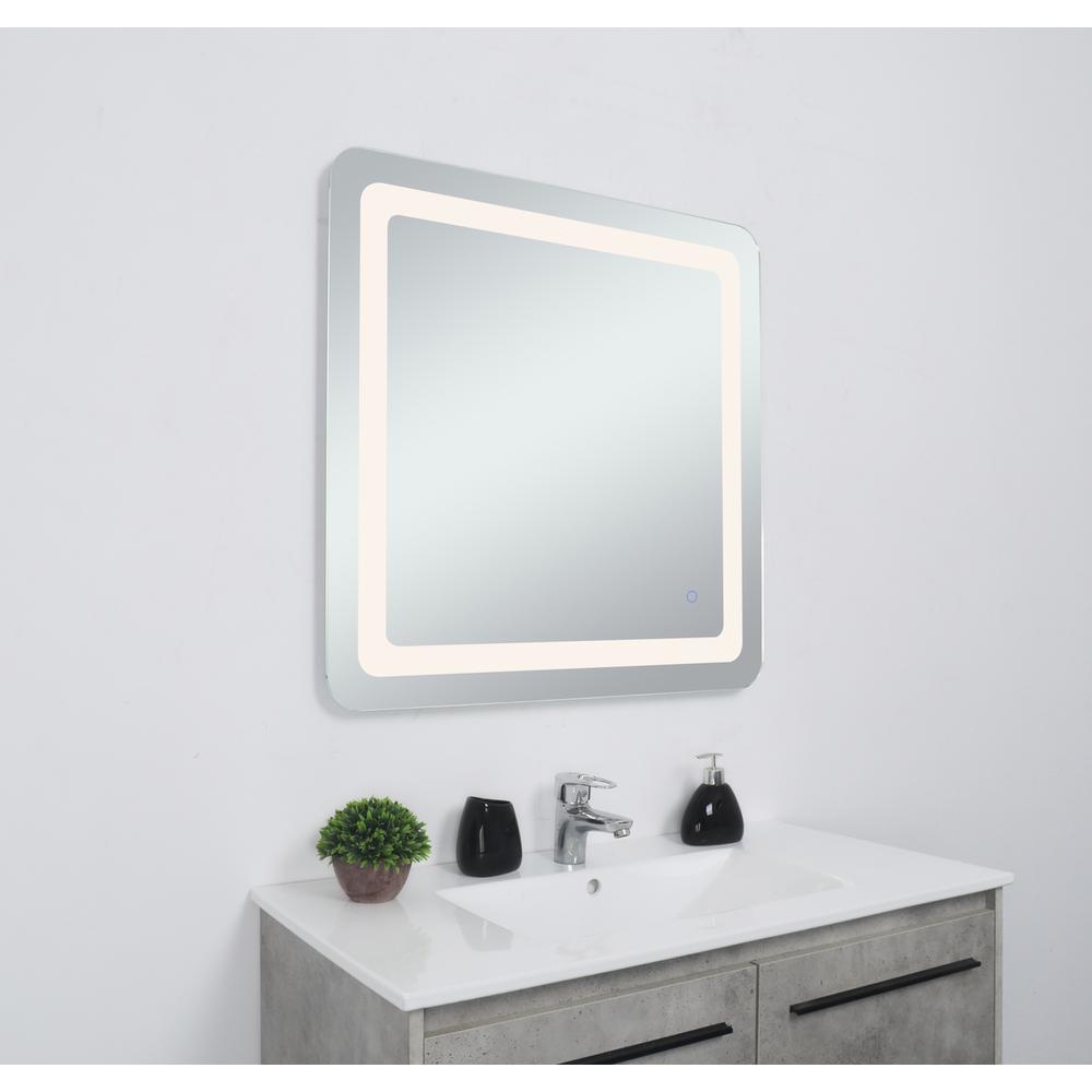 Genesis 30in x 30in soft edge LED mirror. Picture 2