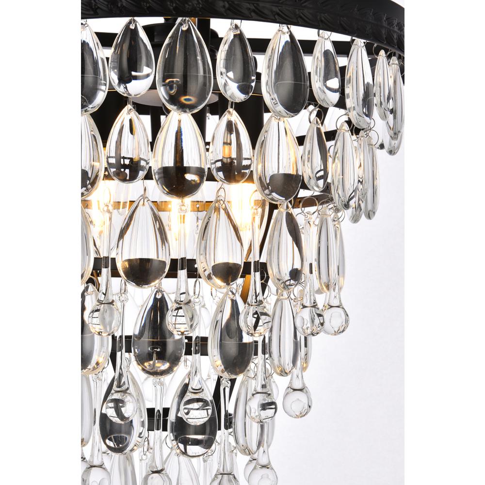 Nordic 3 lights black pendant. Picture 5