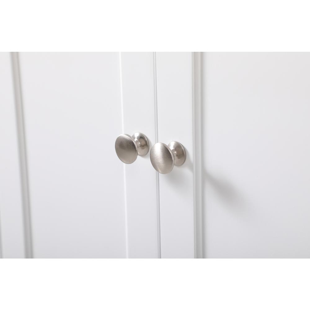 48 inch Single Bathroom Vanity set in White. Picture 13
