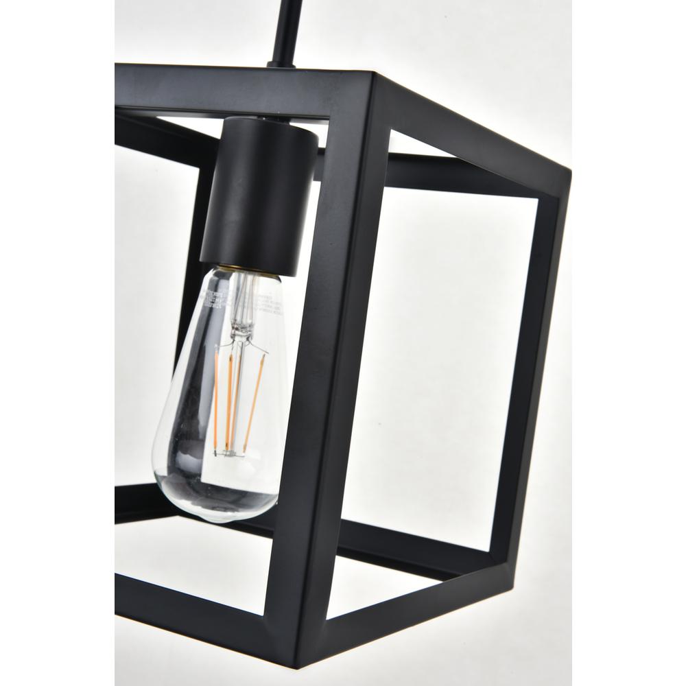 Resolute 1 light black Pendant. Picture 10