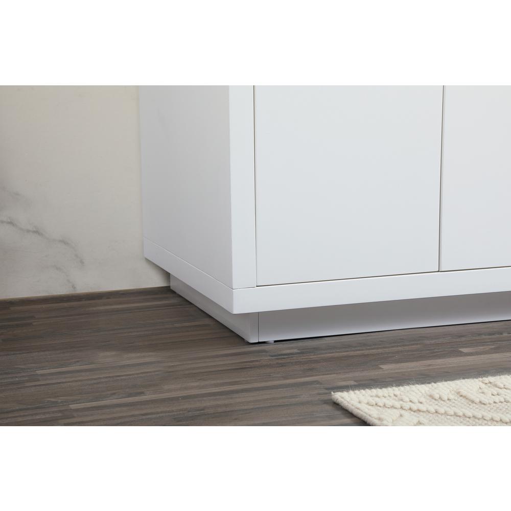 42 inch Single bathroom vanity in white. Picture 6