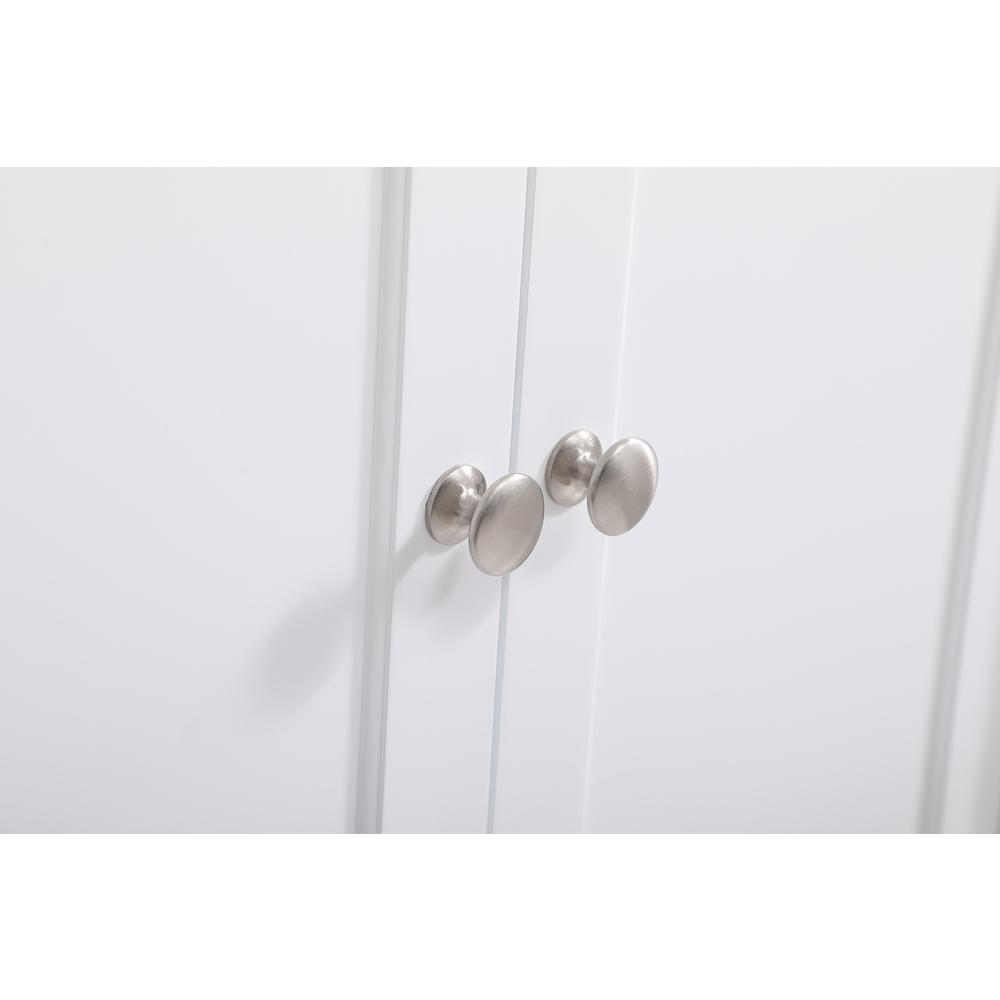 30 inch Single Bathroom Vanity set in White. Picture 13