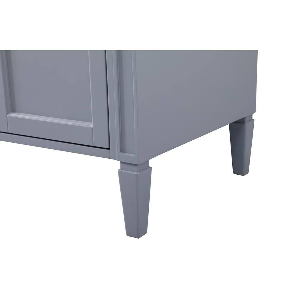 72 inch double bathroom vanity in grey. Picture 13