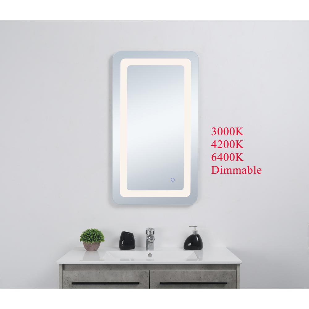 Genesis 24in x 36in soft edge LED mirror. Picture 9