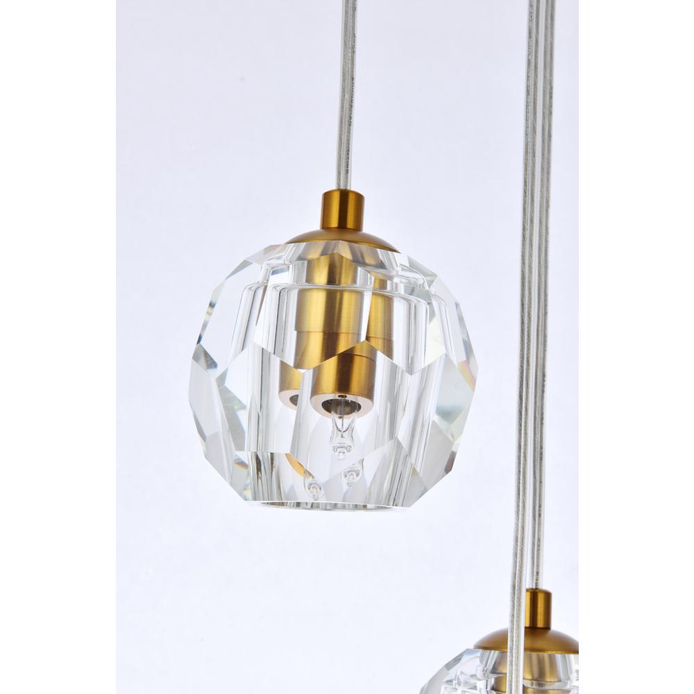 Eren 24 lights gold pendant. Picture 5