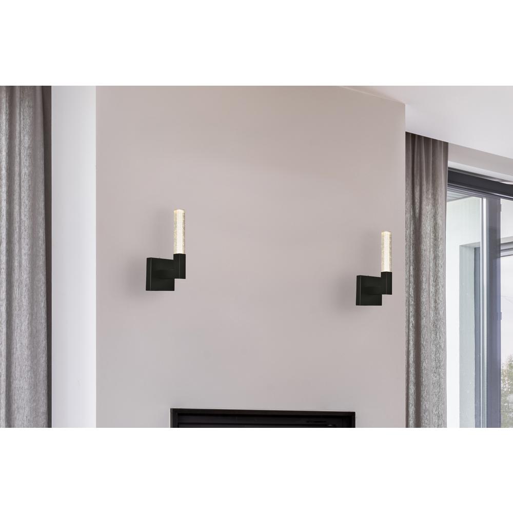 Noemi 6 inch Adjustable LED Wall Sconce in Black. Picture 10